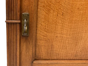 Arts & Crafts Art Nouveau One-Door Cabinet, 1900s